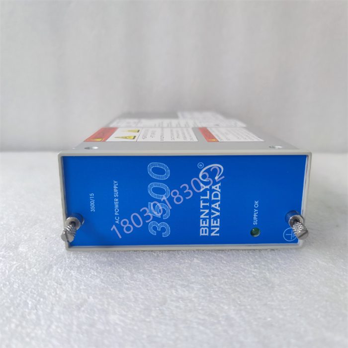 Bentley 3500/15 Rear Backpanel 125840-01 High Voltage AC Power Input Module - Image 7