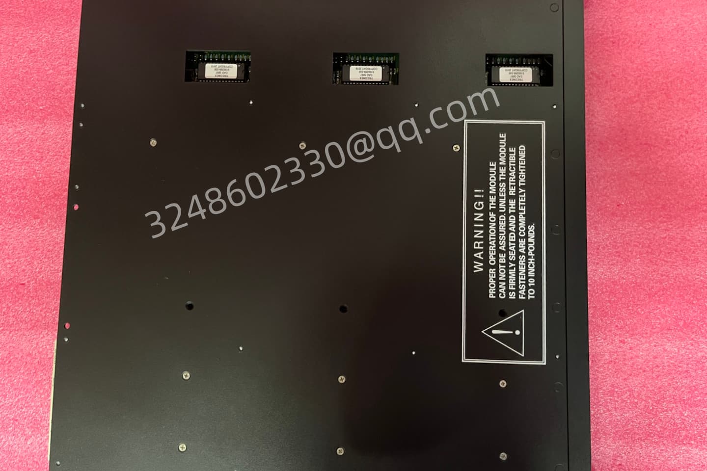 TRICONEX 3805E Industrial Safety Control Module - Image 3